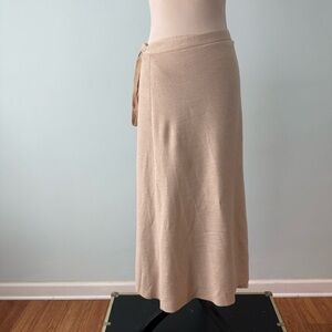 ✨ nwt flawed J.Crew Merino Wool Full Wrap Sweater Skirt Tie Waist XL ✨